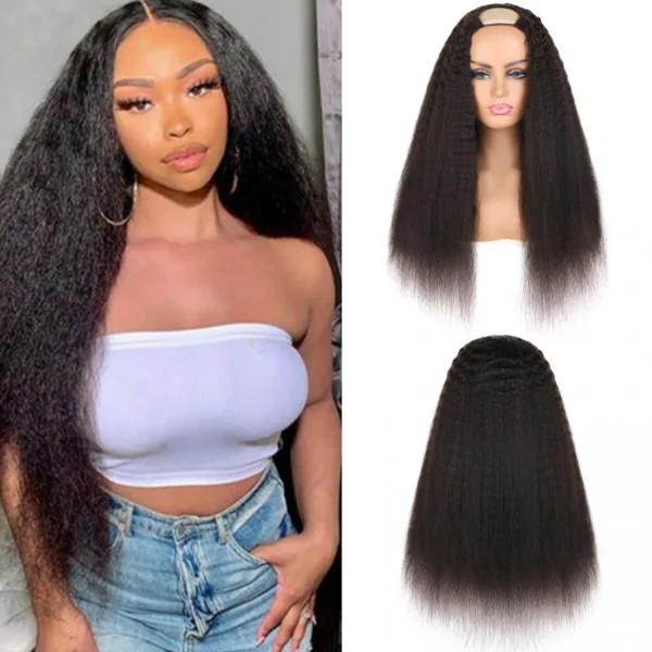 Brazilian hair u part wig best sale